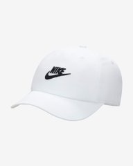 Кепка Nike Club Kids' Unstructured Futura Wash Cap (FB5063-100), One Size, WHS, 20% - 30%, 1-2 дні