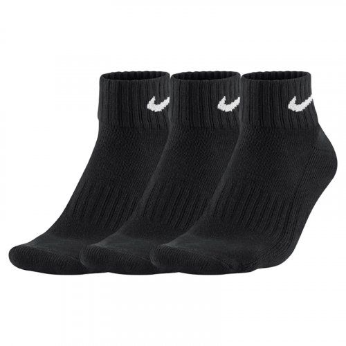 Шкарпетки Nike 3Ppk Value Cotton Quarter (SX4926-001), 42-46, WHS, 20% - 30%, 1-2 дні