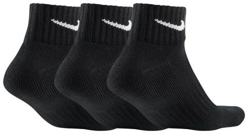 Шкарпетки Nike 3Ppk Value Cotton Quarter (SX4926-001), 38-42, WHS, 20% - 30%, 1-2 дні