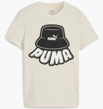 Футболка підліткова Puma Ess+ Mid 90S Youth Graphic Tee Beige (679720-87), L, WHS, < 10%, 1-2 дні