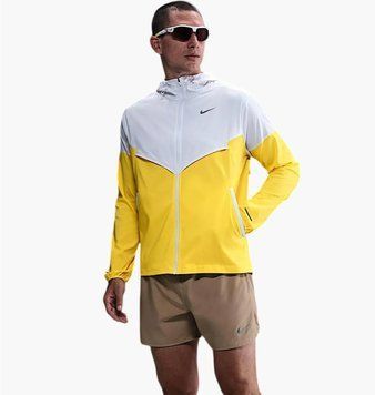 Вітровка чоловіча Nike Running White/Yellow (HV6521-100), L, WHS, 1-2 дні