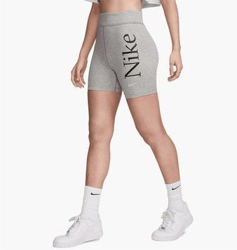 Шорты женские Nike Sportswear Classic High-Waisted Grey (FN3637-019), M, WHS, 30% - 40%, 1-2 дня