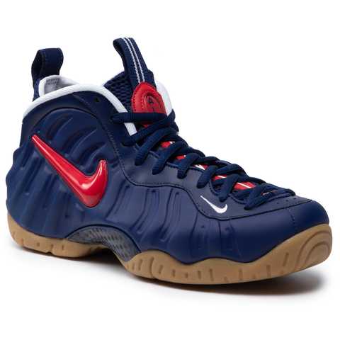 navy red foamposite