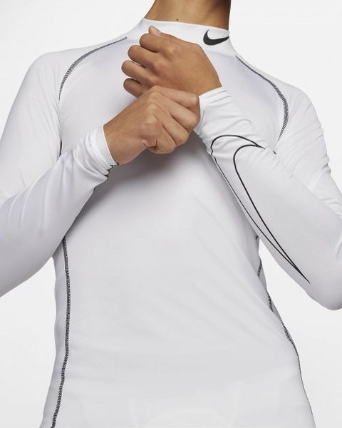 Термобілизна чоловіча Nike Pro Dri-Fit Mock Long-Sleeve Tight Top (DD1986-100), 2XL, OFC, > 50%, 1-2 дні