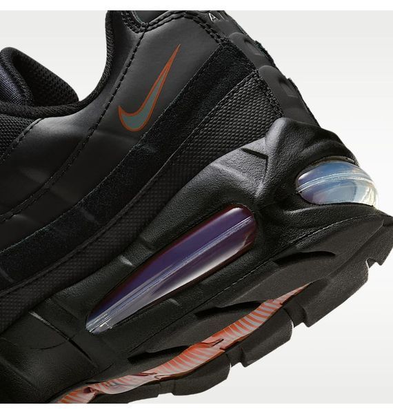 Кросівки чоловічі Nike Air Max 95 Black (IH1228-003), 43, WHS, 1-2 дні