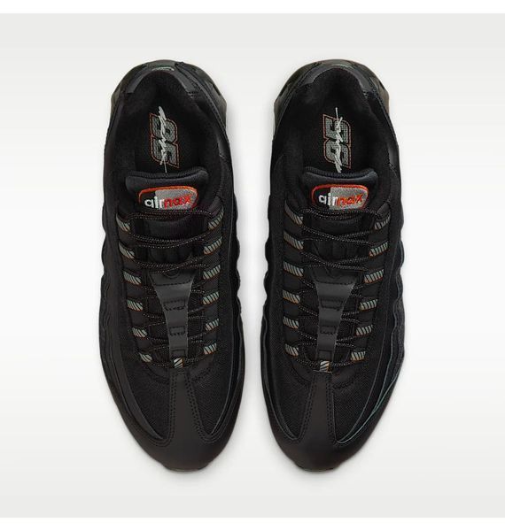 Кросівки чоловічі Nike Air Max 95 Black (IH1228-003), 43, WHS, 1-2 дні