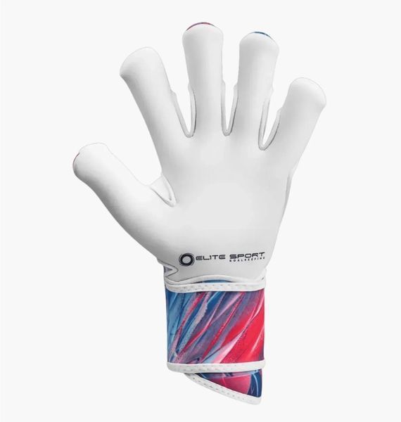 Футбольні рукавиці чоловічі Elite Sport Elite Sport Quartz White/Blue (ELITE-QUARTZ), 3XS, WHS, 10% - 20%, 1-2 дні