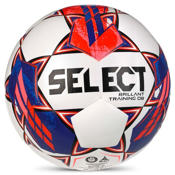 Мяч Select Brillant Training Db (SELECT BRILLANT TRAINING DB (FIFA BASIC) V23 WHITE- RED), 5, WHS, 10% - 20%, 1-2 дня
