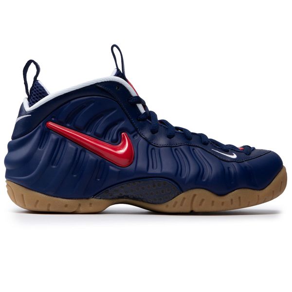 Кросівки чоловічі Nike Air Foamposite Pro Navy Red (CJ0325-400), 40, WHS, 1-2 дні