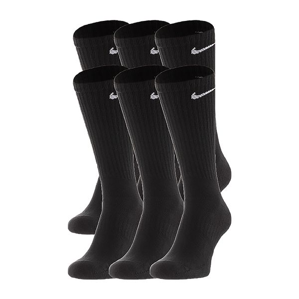 Шкарпетки Nike U Nk Everyday Cush Crew 6Pr (SX7666-010), 38-42, WHS, 20% - 30%, 1-2 дні