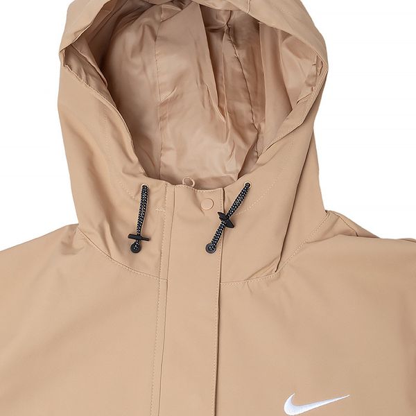 Куртка жіноча Nike W Nsw Essntl Sf Wvn Prka Jkt Beige (DM6245-200), XL, WHS, 1-2 дні