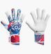 Фотографія Футбольні рукавиці чоловічі Elite Sport Elite Sport Quartz White/Blue (ELITE-QUARTZ) 1 з 3 в Ideal Sport