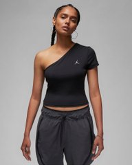 Спортивний топ жіночий Jordan Asymmetrical Short-Sleeve Top (DV1267-010), M, WHS, 10% - 20%, 1-2 дні