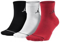 Шкарпетки Jordan Jumpman Quarter 3Ppk (SX5544-011), 38-42, OFC