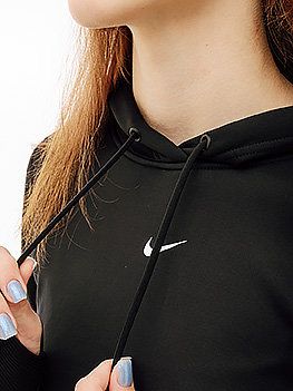 Кофта женские Nike One Tf Po Hoodie Lbr (FB5210-010), L, WHS, 1-2 дня