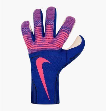 Футбольні рукавиці унісекс Nike Phantom Dynamic Fit Blue/Pink (IF8190-458), 3XS, WHS, 30% - 40%, 1-2 дні