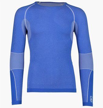 Термобілизна чоловіча Cmp Seamless Sweat Blue (3Y97800-N913), L/XL, WHS, < 10%, 1-2 дні