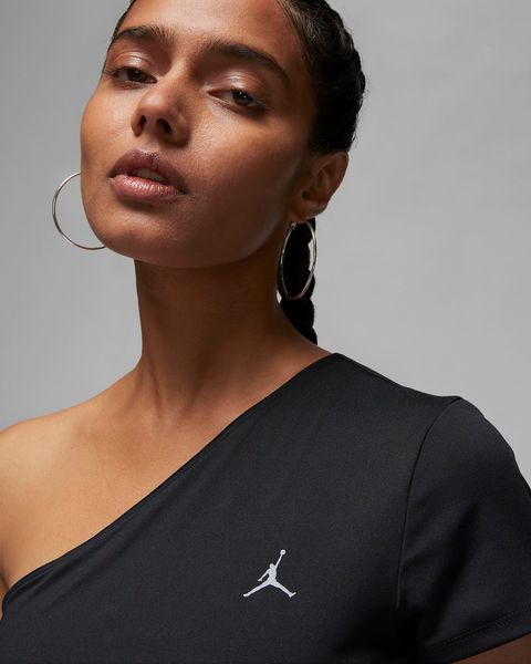 Спортивный топ женской Jordan Asymmetrical Short-Sleeve Top (DV1267-010), M, WHS, 10% - 20%, 1-2 дня