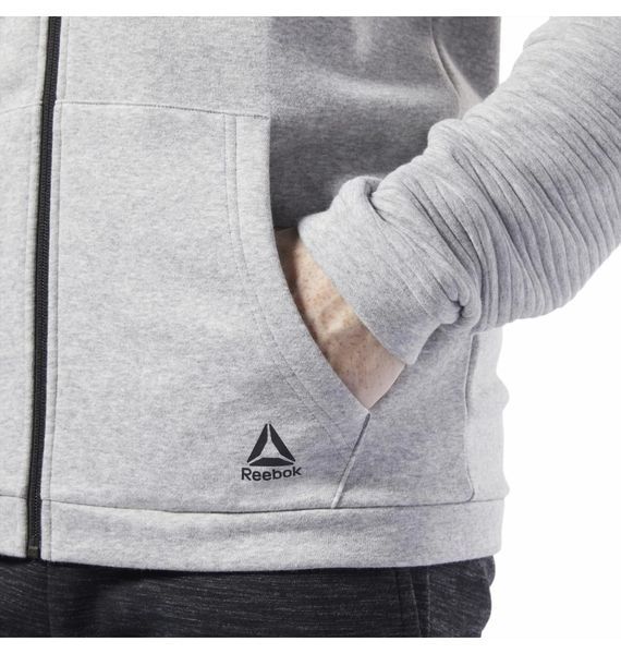 Кофта мужская Reebok Workout Ready Full-Zip Fleece (EC0897), M, WHS, < 10%, 1-2 дня