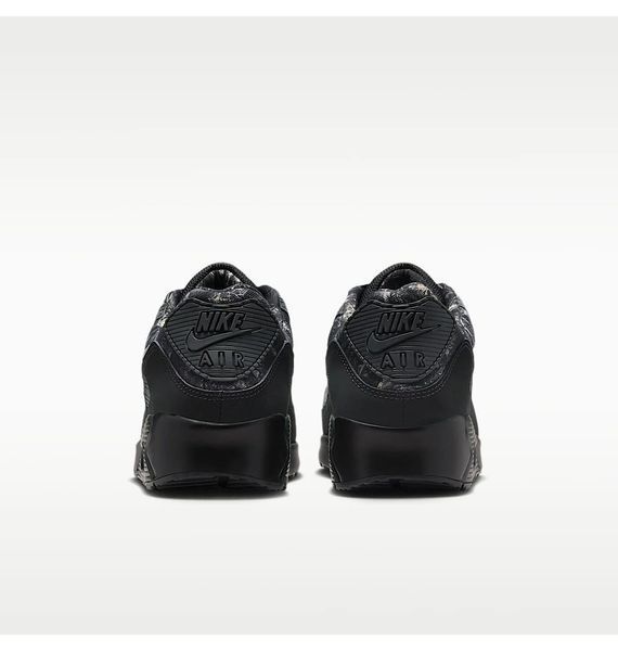 Кроссовки мужские Nike Air Max 90 Mens Shoes Black/Grey (IQ0300-001), 46, WHS, 1-2 дня