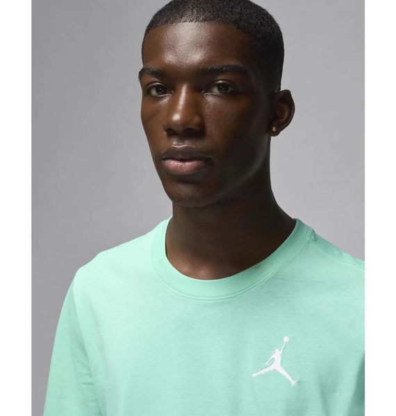 Футболка чоловіча Jordan Jumpman Emb Ss Crew Turquoise (DC7485-349), M, WHS, 30% - 40%, 1-2 дні