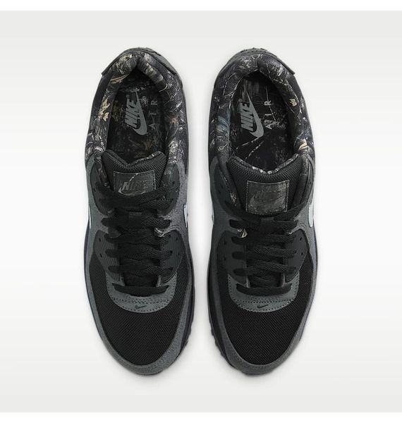 Кроссовки мужские Nike Air Max 90 Mens Shoes Black/Grey (IQ0300-001), 46, WHS, 1-2 дня