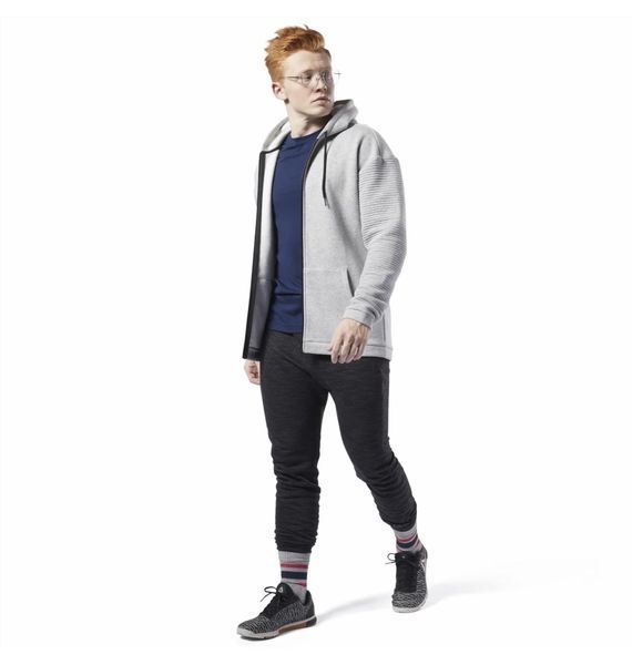 Кофта мужская Reebok Workout Ready Full-Zip Fleece (EC0897), M, WHS, < 10%, 1-2 дня