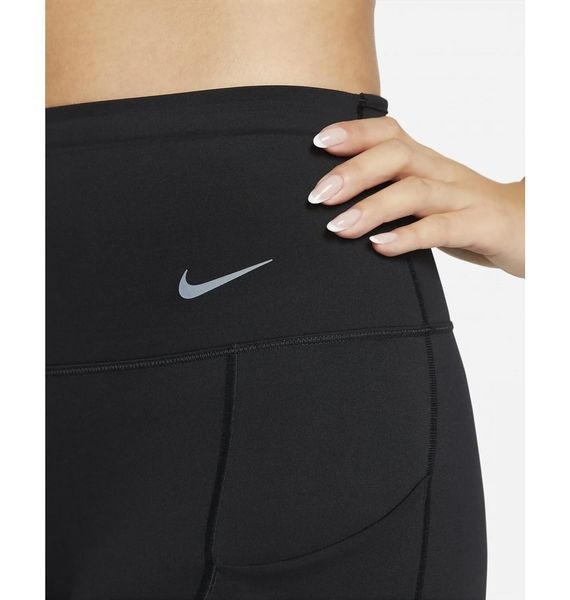 Лосіни жіночі Nike Go Womens Firm-Support High-Waisted 7/8 Leggings With Pockets Black (DQ5636-010), XS, WHS, 20% - 30%, 1-2 дні