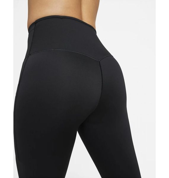Лосіни жіночі Nike Go Womens Firm-Support High-Waisted 7/8 Leggings With Pockets Black (DQ5636-010), XS, WHS, 20% - 30%, 1-2 дні