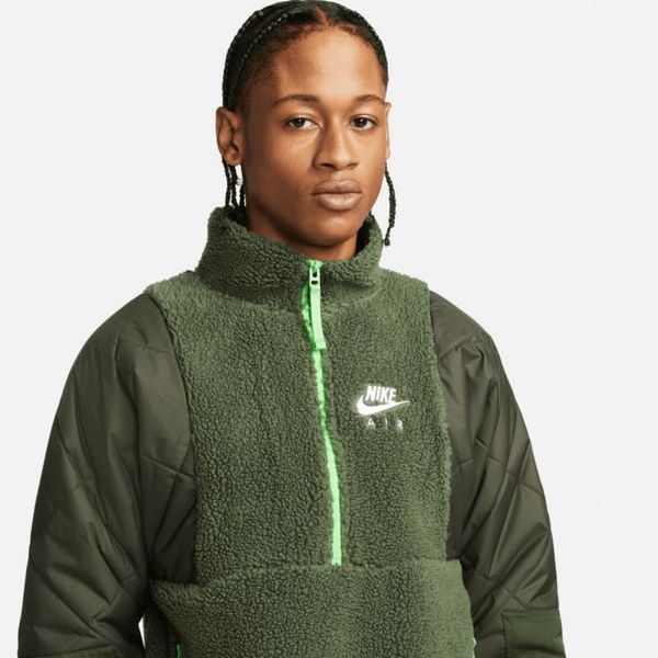 Куртка чоловіча Nike Sportswear Sherpa Half Zip Jacket (DD6446-335), XL, WHS, 1-2 дні