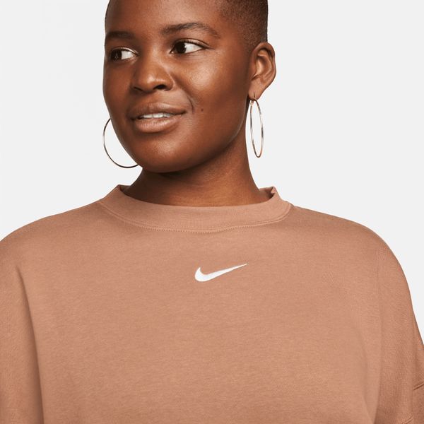Кофта жіночі Nike Essentials Over-Oversized Fleece Crew Sweatshirt (DD5632-215), S, WHS, 10% - 20%, 1-2 дні