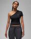 Фотография Спортивный топ женской Jordan Asymmetrical Short-Sleeve Top (DV1267-010) 1 из 5 в Ideal Sport