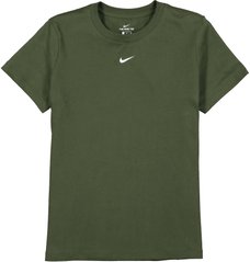 Футболка жіноча Nike Essntl Tee Ss Crew Green (CZ7339-325), M, WHS, 1-2 дні