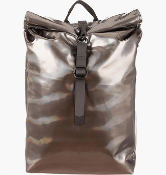 Рюкзак Rains Backpacks Brown (1361-HOLOGRAPHICSTEEL), One Size, WHS, < 10%, 1-2 дня