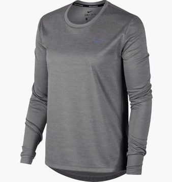 Кофта жіночі Nike Dri Fit Plus Running Grey (DJ0953-056), L, WHS, < 10%, 1-2 дні