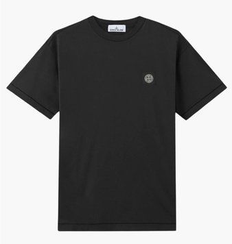 Футболка чоловіча Stone Island Black (L1S152100027S0013-V0029), M, WHS, 10% - 20%, 1-2 дні