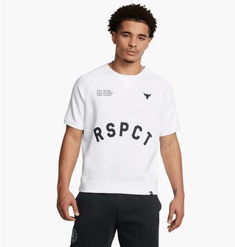 Футболка чоловіча Under Armour Project Rock Icon Fleece (1386884-100), L, WHS, 20% - 30%, 1-2 дні