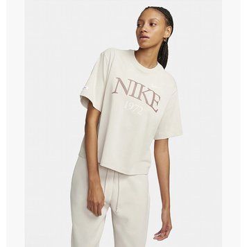 Футболка жіноча Nike Sportswear Classic T-Shirt Beige (FQ6600-104), M, WHS, 1-2 дні
