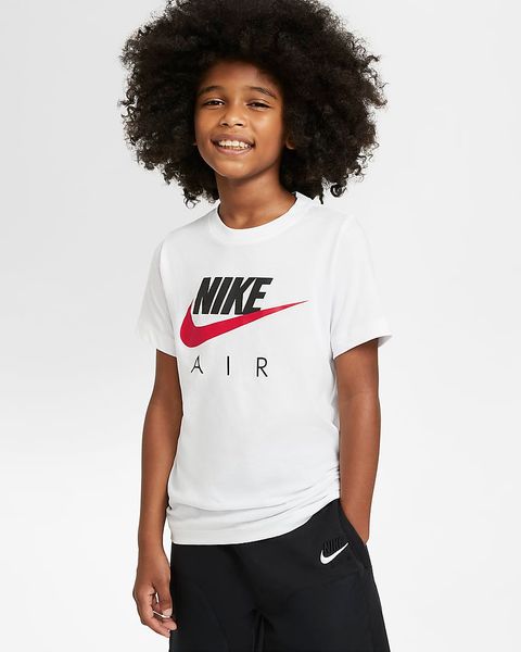 Футболка детская Nike Air Sportswear (CZ1828-100), L, WHS
