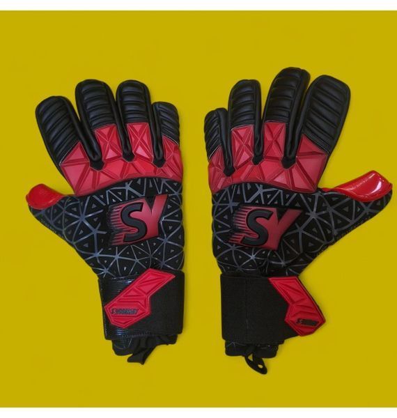 Футбольні рукавиці унісекс Synergy Influence Red 24 Red/Black (SY2515), 3XS, WHS, 10% - 20%, 1-2 дні