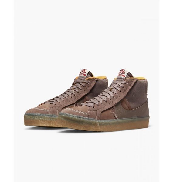 Кросівки унісекс Nike Sb Zoom Blazer Mid Premium Plus Brown (DV5468-200), 44.5, WHS, 30% - 40%, 1-2 дні