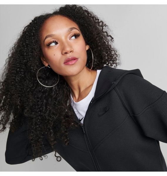 Кофта жіночі Nike Tech Fleece Windrunner Full-Zip (FB8338-010), XS, OFC, > 50%, 1-2 дні