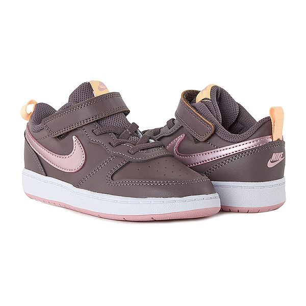 Кроссовки детские Nike Court Borough Low 2 (BQ5453-200), 25, WHS