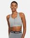 Фотография Спортивный топ женской Nike Women’S Medium-Support Padded Zip-Front Sports Bra (DD1205-073) 1 из 6 в Ideal Sport