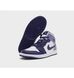 Фотография Кроссовки детские Jordan Air 1 Mid White/Violet (DQ8423-515) 3 из 7 в Ideal Sport