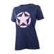 Фотография Футболка женская Jeep T-Shirt Oversize Star Striped Print Turn (O102613-A184) 1 из 3 в Ideal Sport