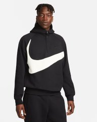 Кофта мужские Nike Swoosh 1/2-Zip Fleece Hoodie (DX0566-013), L, WHS, 30% - 40%, 1-2 дня