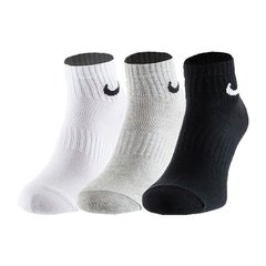 Носки Nike U Nk Everyday Ltwt Ankle 3Pr (SX7677-901), 38-42, WHS, 10% - 20%, 1-2 дня