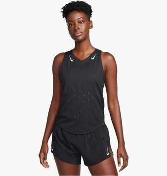 Майка жіноча Nike Aeroswift Wodri-Fit Adv Running Singlet Black (FN2504-010), XS, WHS, 20% - 30%, 1-2 дні