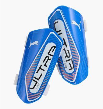 Футбольные щитки унисекс Puma Ultra Light Football Strap Blue (030992-04), M, WHS, 1-2 дня